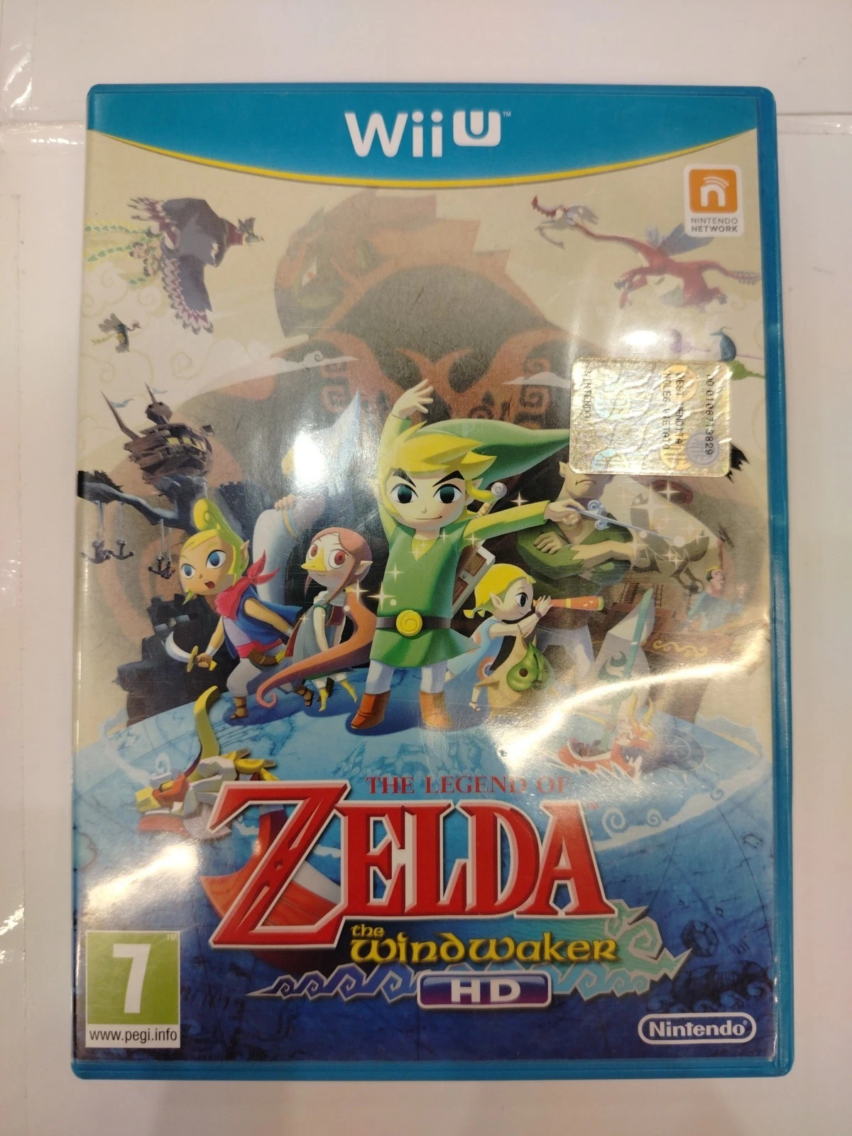 The Legend Of Zelda Windwaker HD Wii U Italiano PAL Triangolo Blu